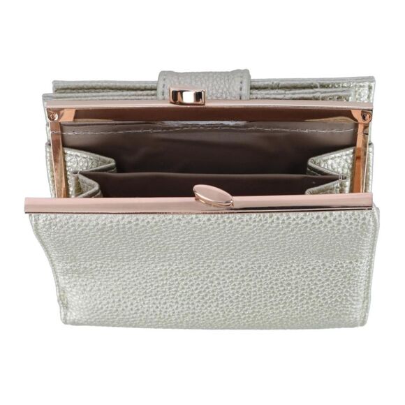 Buxton Women's Beautiful Vegan Leather Lexington Wallet - Picture 4 of 5